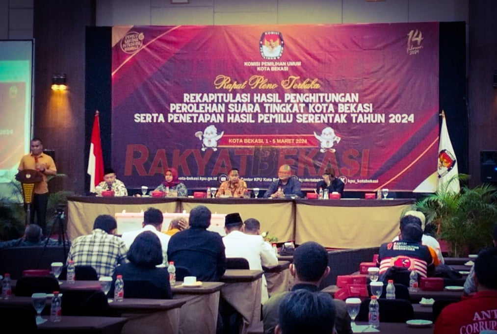 KPU Buka Rapat Pleno Rekapitulasi Perolehan Suara Pemilu 2024 Tingkat